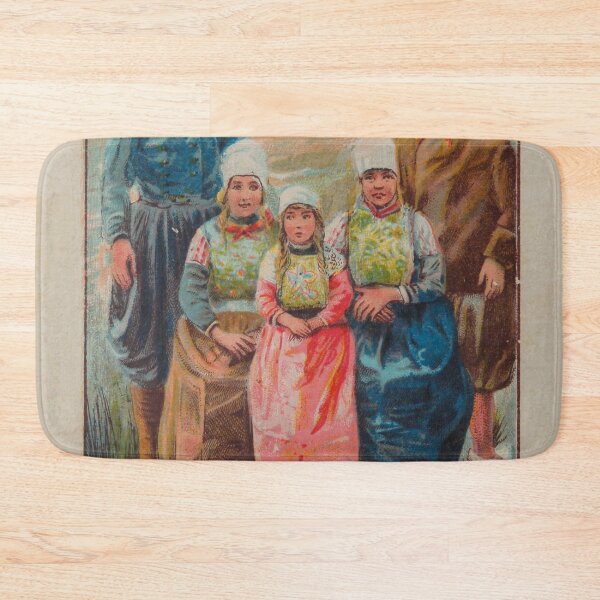 Item preview, Old postcard from 1902 with people in traditional costume from Marken designed and sold by Photopat.