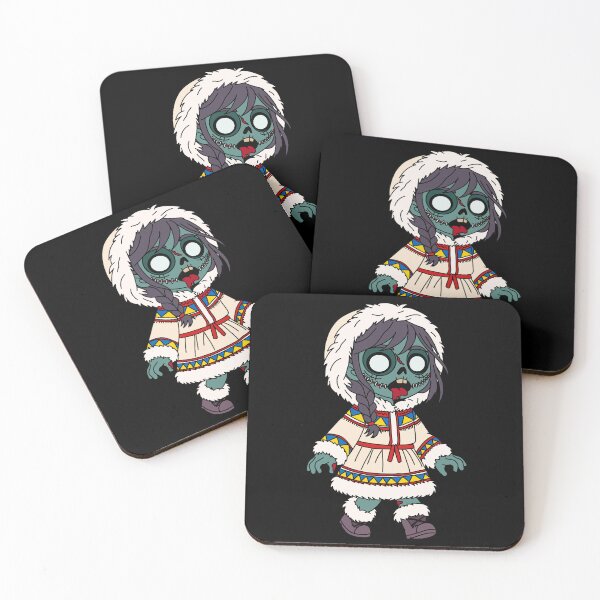 Item preview, Cute Zombie Inuit Girl designed and sold by HRSCreates.