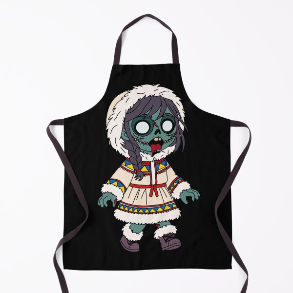 Item preview, Cute Zombie Inuit Girl designed and sold by HRSCreates.