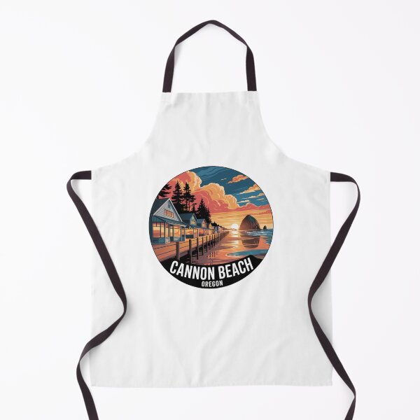 Item preview, Cannon Beach Oregon: Sunset Haystack Rock designed and sold by CircinusStore.