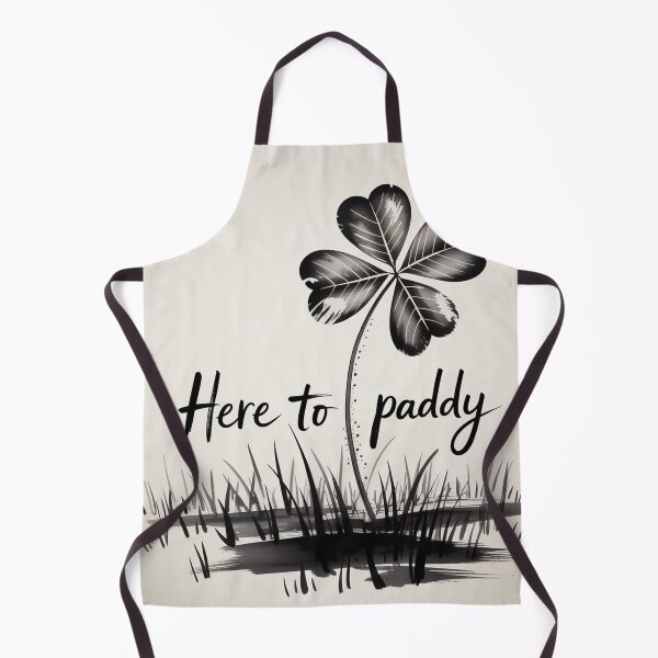 Item preview, Distressed Sumi-e Four Leaf Clover Ink Wash Art designed and sold by Bloomkept.
