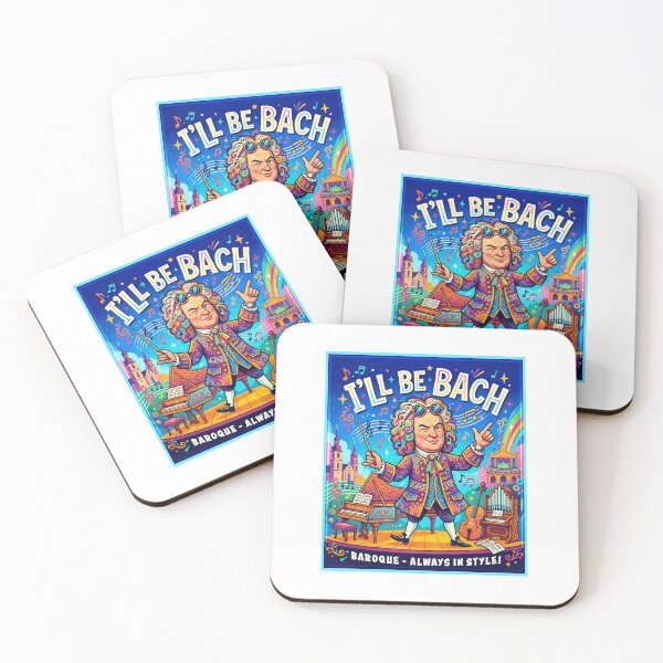 Item preview, I'll Be Bach Funny Classical Music Pun Composer designed and sold by AntiqueImages.