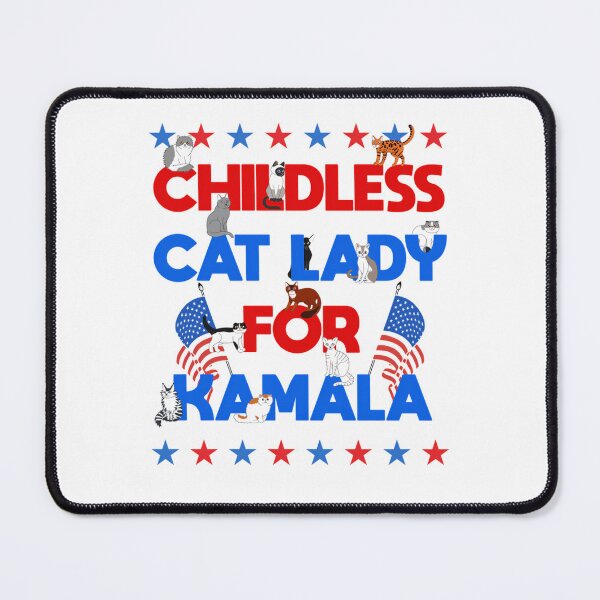 Item preview, Childless Cat Lady For Kamala designed and sold by fadstudio.