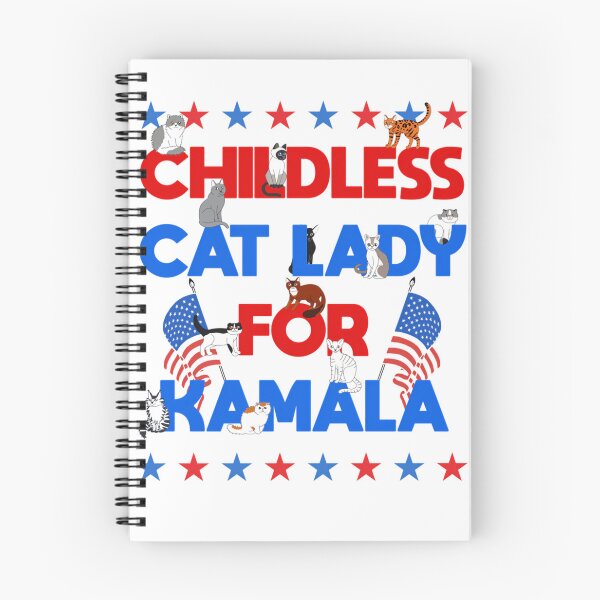 Item preview, Childless Cat Lady For Kamala designed and sold by fadstudio.