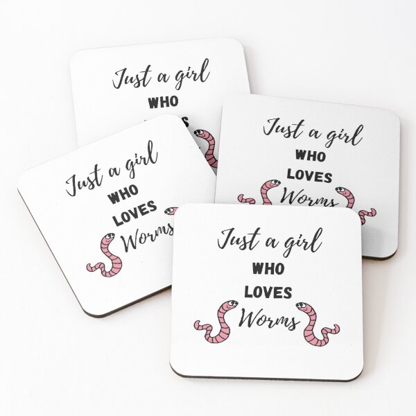 Item preview, Just a girl who loves worms designed and sold by CreatorStudios.