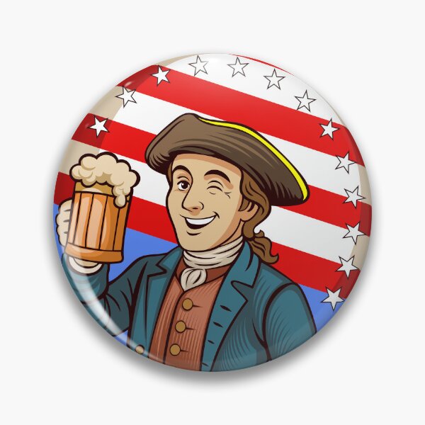 Item preview, A patriot drinks to freedom designed and sold by Karlov78Print.