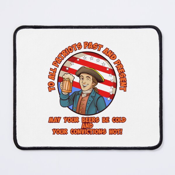 Item preview, A patriot drinks to freedom designed and sold by Karlov78Print.