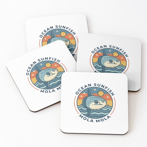 Item preview, Ocean Sunfish Mola Mola Sea Life Aquatic Design designed and sold by AntiqueImages.