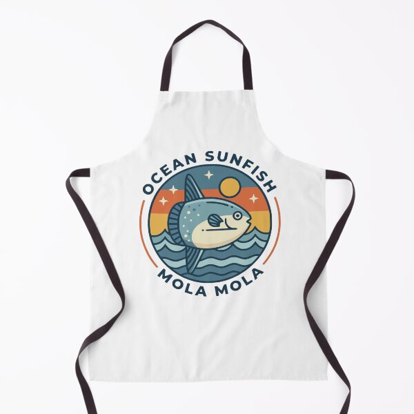 Item preview, Ocean Sunfish Mola Mola Sea Life Aquatic Design designed and sold by AntiqueImages.