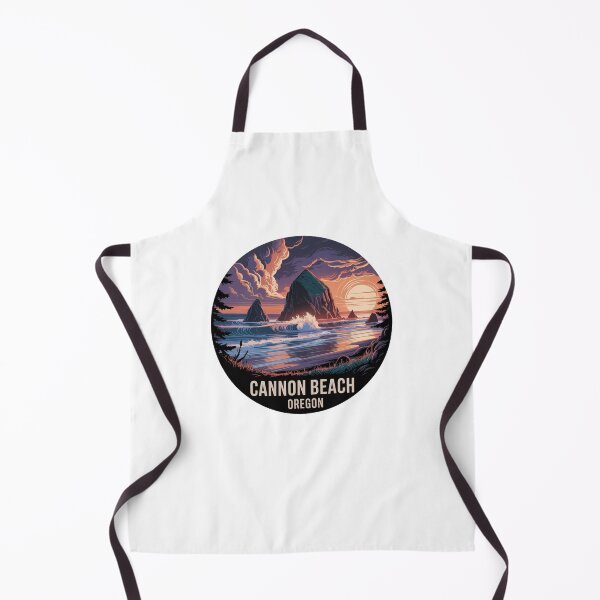 Item preview, Cannon Beach Oregon: Stormy Sunset Haystack Rock Coastal Art designed and sold by CircinusStore.