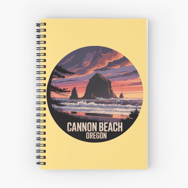 Item preview, Cannon Beach Oregon: Sunset Haystack Rock Coastal designed and sold by CircinusStore.