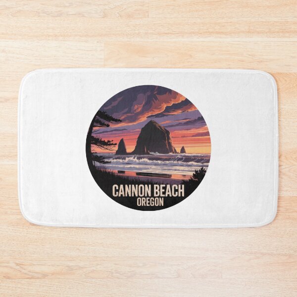 Item preview, Cannon Beach Oregon: Sunset Haystack Rock Coastal designed and sold by CircinusStore.