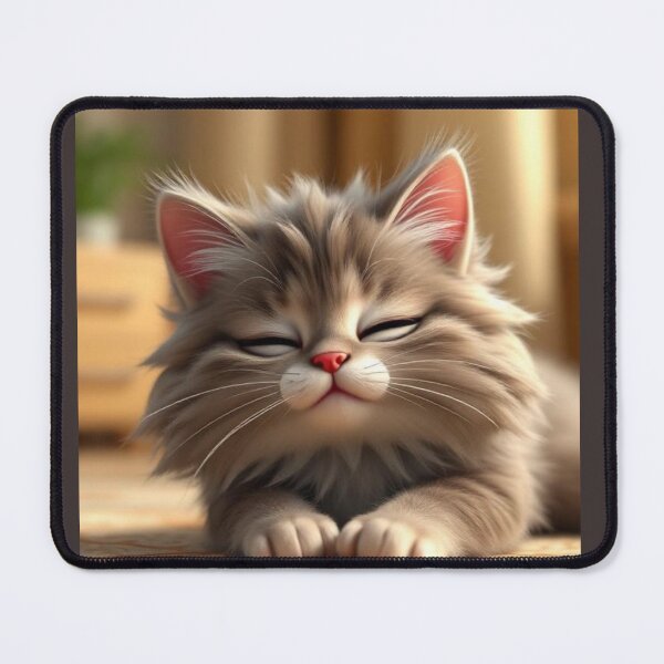 Item preview, Funny Introvert Cat Pretending To Sleep Avoiding People Cute Kawaii Cat Relatable Humor Design designed and sold by Tpac-goods.