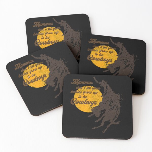 Item preview, Mammas Don'T Let Your Babies Grow Up To Be Cowboys designed and sold by fadstudio.