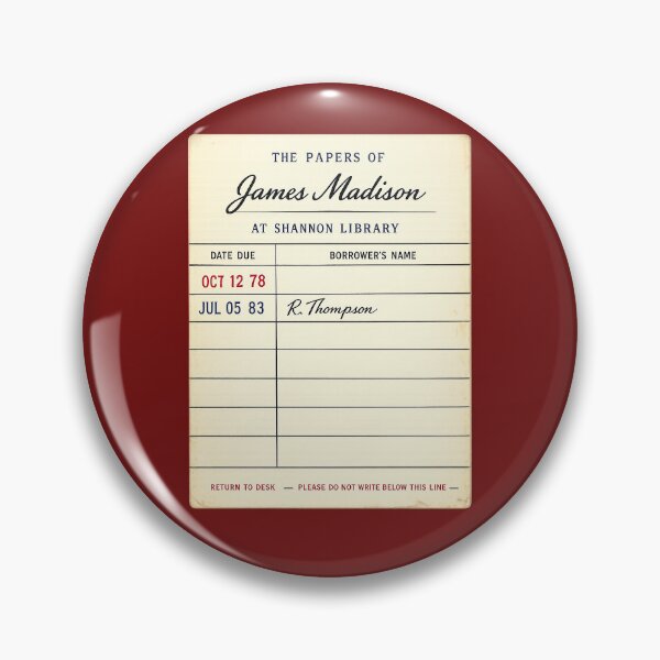 Item preview, James Madison  designed and sold by Broken Antler Designs .