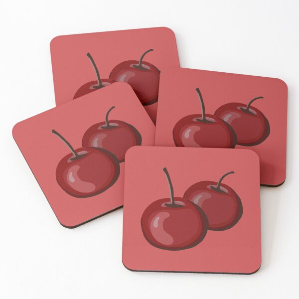Item preview, Stylized cherries illustration designed and sold by helengarvey.