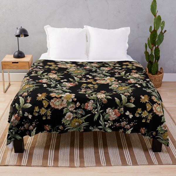 Item preview, Vintage Dark Floral Botanical Flowers Romantic Baroque Mood designed and sold by UtArt.