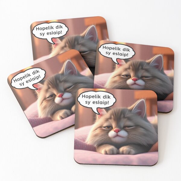 Item preview, Funny Introvert Light Brown Cat Pretending To Sleep Avoiding People Cute Kawaii Cat Relatable Humor Design designed and sold by Tpac-goods.