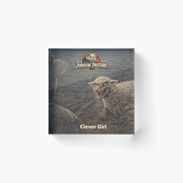 Item preview, Clever Girl - Jurassic Pasture Ambush designed and sold by Thpoar.