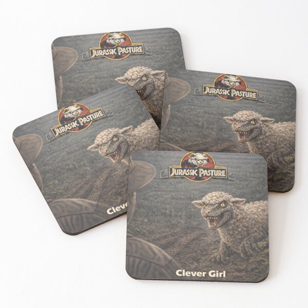 Item preview, Clever Girl - Jurassic Pasture Ambush designed and sold by Thpoar.