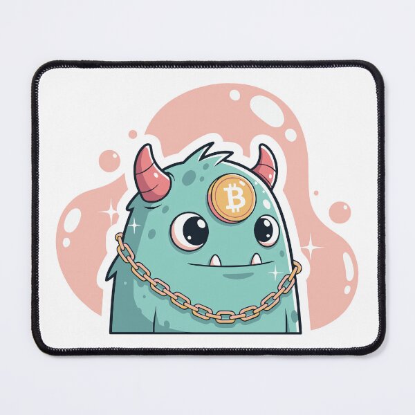 Item preview, Copy of Bitcoin Chained Cute Monster designed and sold by XYZ LAB by Jesuperman.