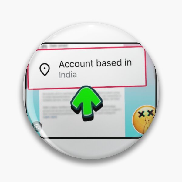 Item preview, ACCOUNT BASED IN INDIA IG MEME GIF designed and sold by Python Designs .