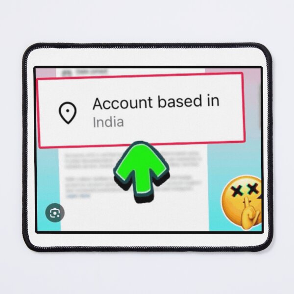 Item preview, ACCOUNT BASED IN INDIA IG MEME GIF designed and sold by Python Designs .
