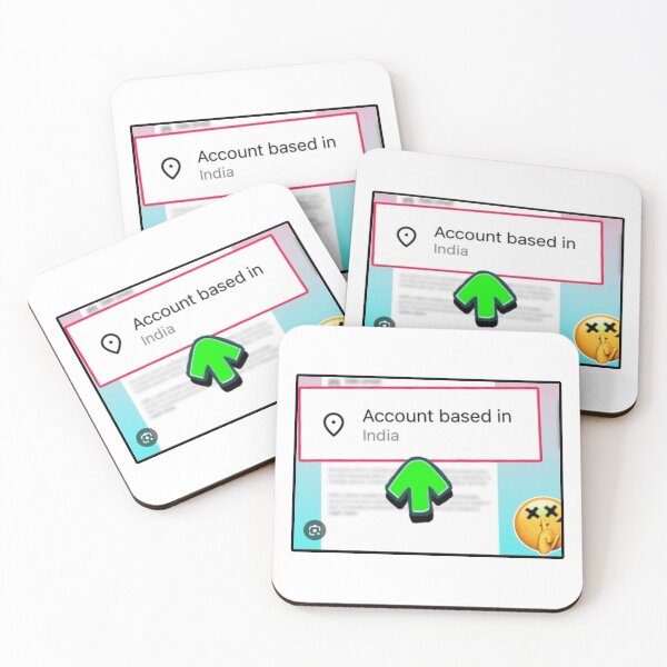 Item preview, ACCOUNT BASED IN INDIA IG MEME GIF designed and sold by Python Designs .