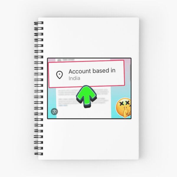 Item preview, ACCOUNT BASED IN INDIA IG MEME GIF designed and sold by Python Designs .