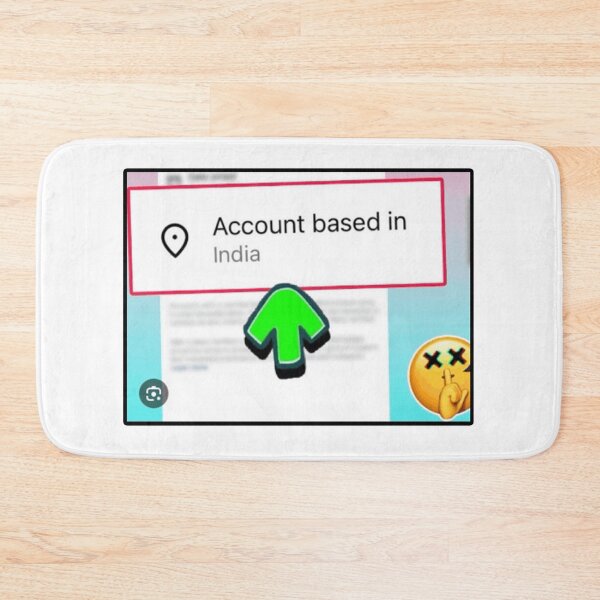 Item preview, ACCOUNT BASED IN INDIA IG MEME GIF designed and sold by Python Designs .