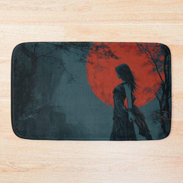 Item preview, Black Witch Sacred Lands Red Moon Art designed and sold by GrinGalore.