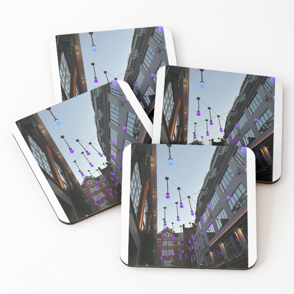 Item preview, Carnaby Street Lights London | Soho Evening Street Scene | UK City Photography Print designed and sold by ThatSurreyLife.