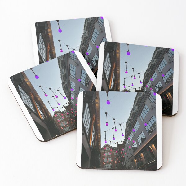 Item preview, Carnaby Street Lights London | Soho Evening Street Scene | UK City Photography Print designed and sold by ThatSurreyLife.