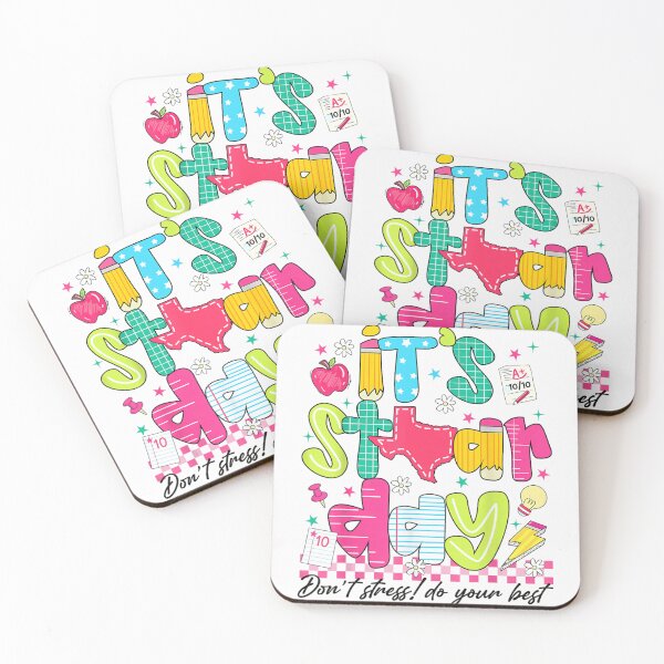 Item preview, Its STAAR Day Texas School Testing Day Teacher Student Motivation Art designed and sold by PhocoNibict.
