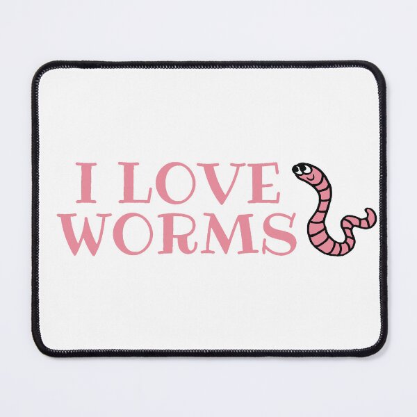 Item preview, I love worms designed and sold by CreatorStudios.
