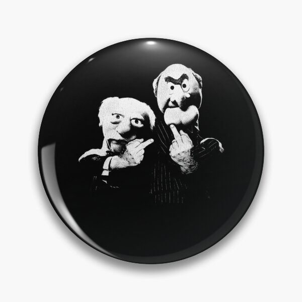 Item preview, Statler And Waldorf Middle Finger designed and sold by fadstudio.