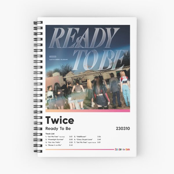 Item preview, Twice - Ready To Be - Album Artwork Poster designed and sold by RhodesToKpop.