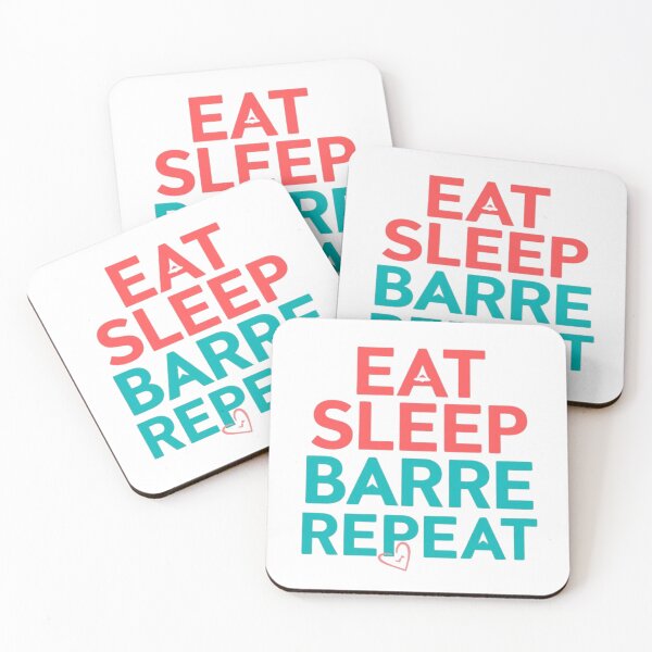 Item preview, Eat, Sleep, Barre, Repeat - Fitness Design designed and sold by Stellar Motion by Kornelia.