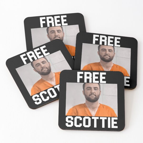 Item preview, Free Scottie - Scottie Scheffler Mug Shot designed and sold by fadstudio.