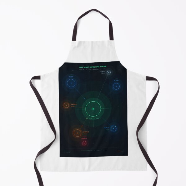 Item preview, Deep Space Navigation System — Sci-Fi Star Map Print designed and sold by Fani's Corner.