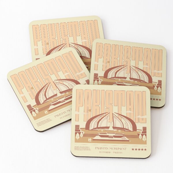 Item preview, Pakistan Monument Retro Travel Design designed and sold by Keepsake Kiosk.