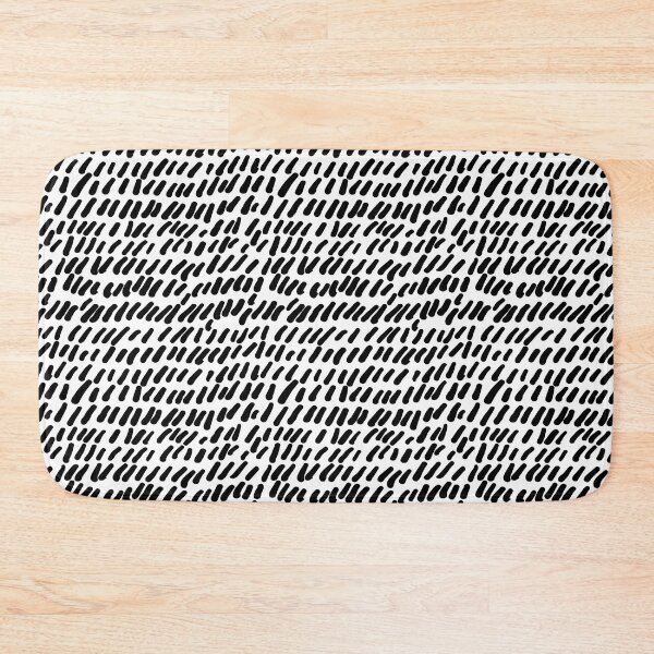 Item preview, Abstract Balck and White Brushstroke line Seamless Pattern  designed and sold by Zaya_art.