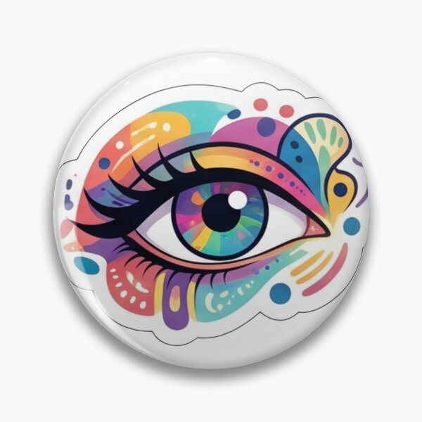 Item preview, Multicolor Eye designed and sold by Red-MStickers.