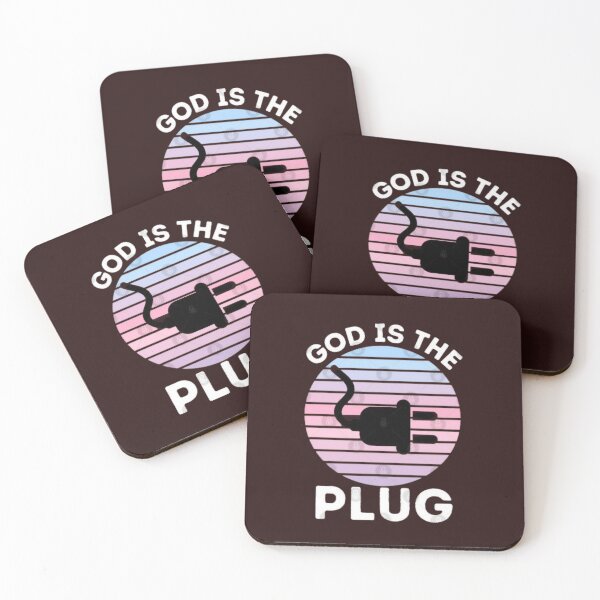 Item preview, God Is The Plug - Retro Vintage Christian Streetwear Graphic designed and sold by KUMPRADA.