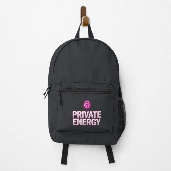 Item preview, Private Energy Locked In Neon Padlock Design designed and sold by PixelQ.