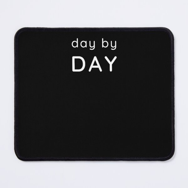 Item preview, Day By Day – Minimal Calm Mindset Typography Design designed and sold by Lynn Creates.