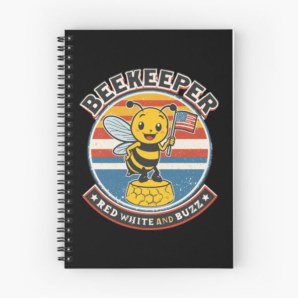 Item preview, Beekeeper USA – Red White And Buzz designed and sold by KapiPrint.