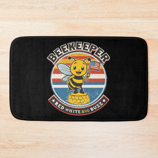 Item preview, Beekeeper USA – Red White And Buzz designed and sold by KapiPrint.