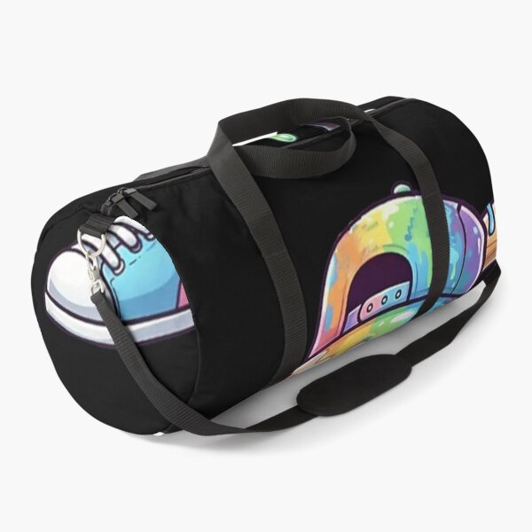 Item preview, Colorful Rainbow Paint Drip Baseball Ball Cool Sunglasses Baseball Player Art designed and sold by ObukiLantara.