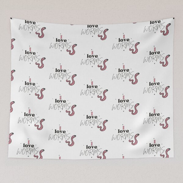 Item preview, I love worms designed and sold by CreatorStudios.